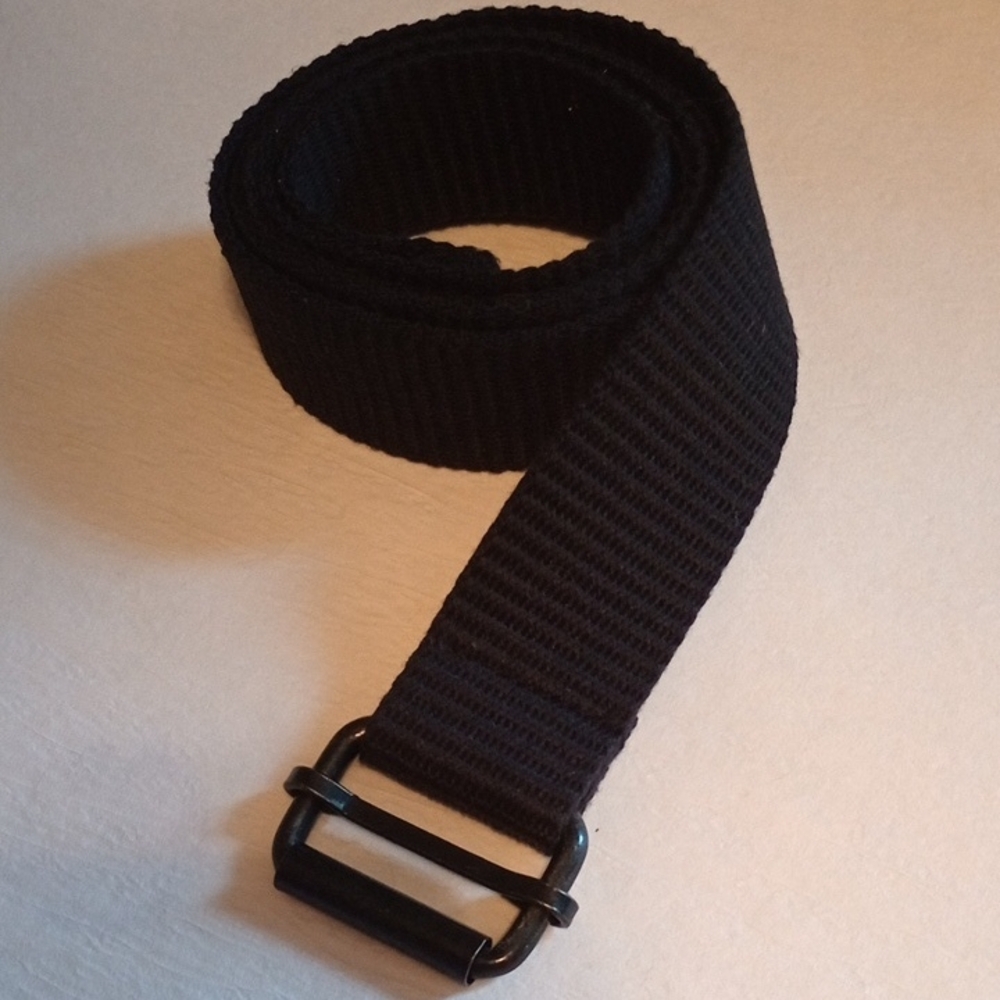 Black Durable Adjustable Belt